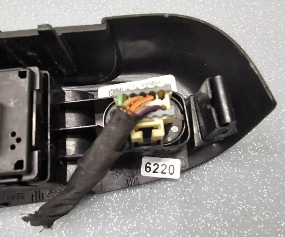 07-13 CHEVY SILVERADO SIERRA LEFT DRIVER MASTER POWER WINDOW SWITCH SILVER WS47