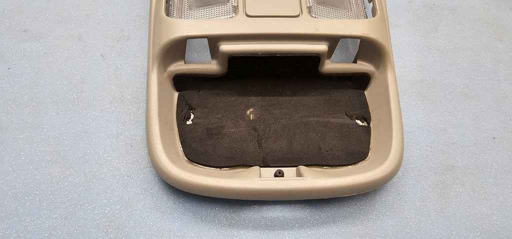 🔥98-01 Dodge Ram 1500 2500 Overhead Console Storage Dome Map Light Lamp TAN