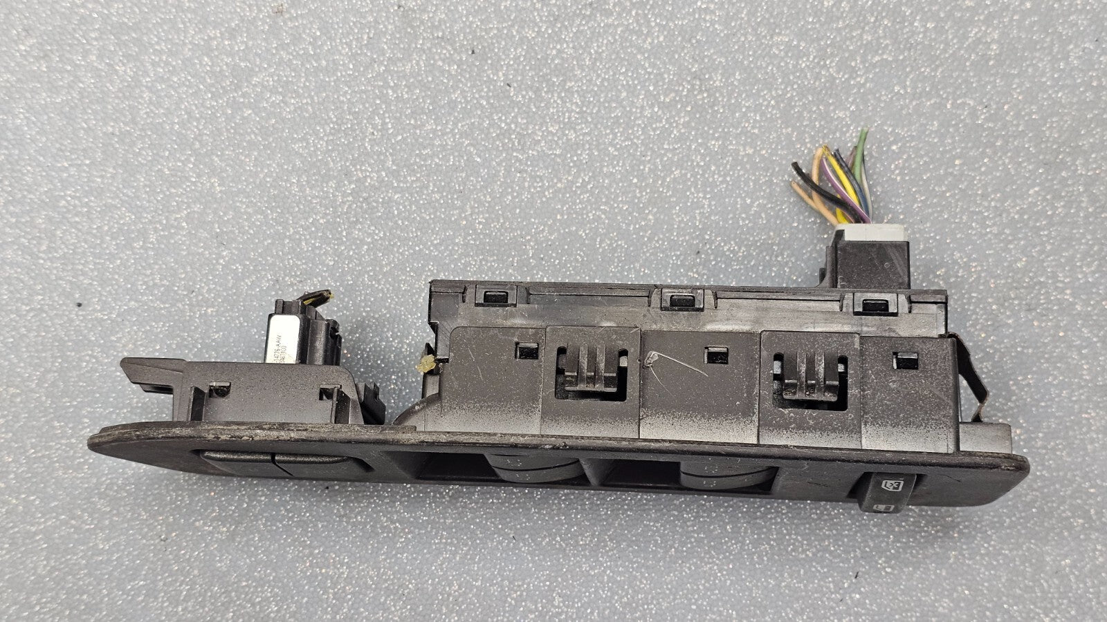 09-12 Lincoln MKS MKT Left Driver Master Power Door Window Control Switch Black