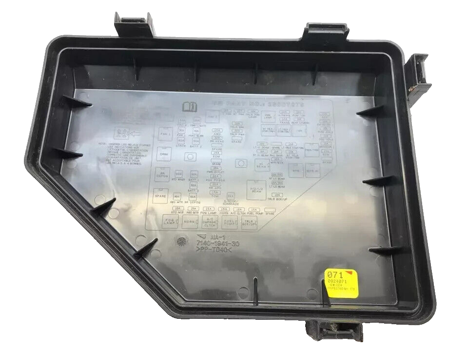 07-08 Acadia Outlook 3.6L Engine Fuse Box Relay Accessory Wiring Junction Module