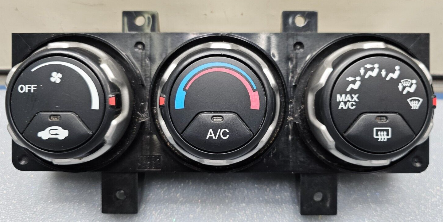 🔥03-08 Element Dash AC A/C HVAC Temperature Heater Climate Control Panel Black