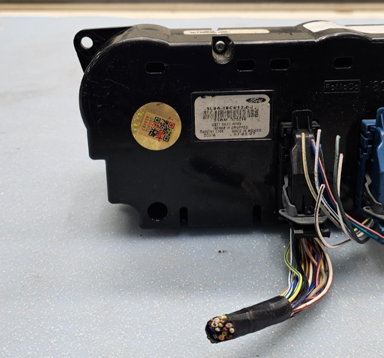🔥08-12 Ford Escape Dash AC HVAC A/C Heater Climate Temperature Control Black