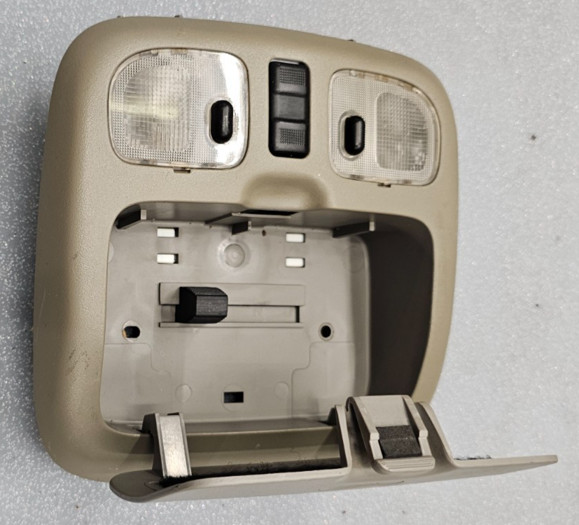 🔥01-07 Escape Mariner Tribute Overhead Console Map Dome Light Lamp Assembly Tan