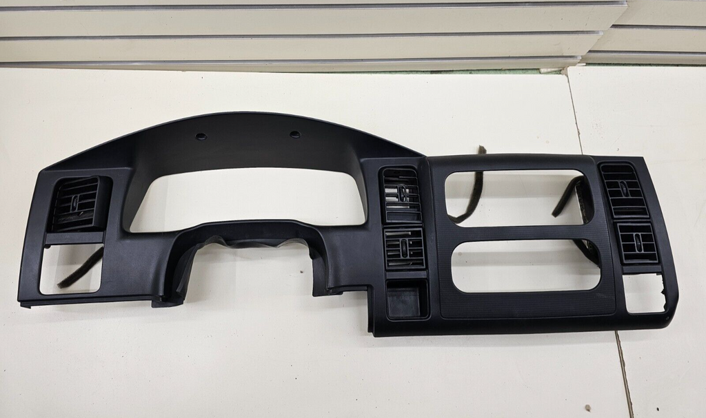 01-04 Dakota Durango Dash Instrument Cluster Speedometer Bezel Trim Panel BLACK