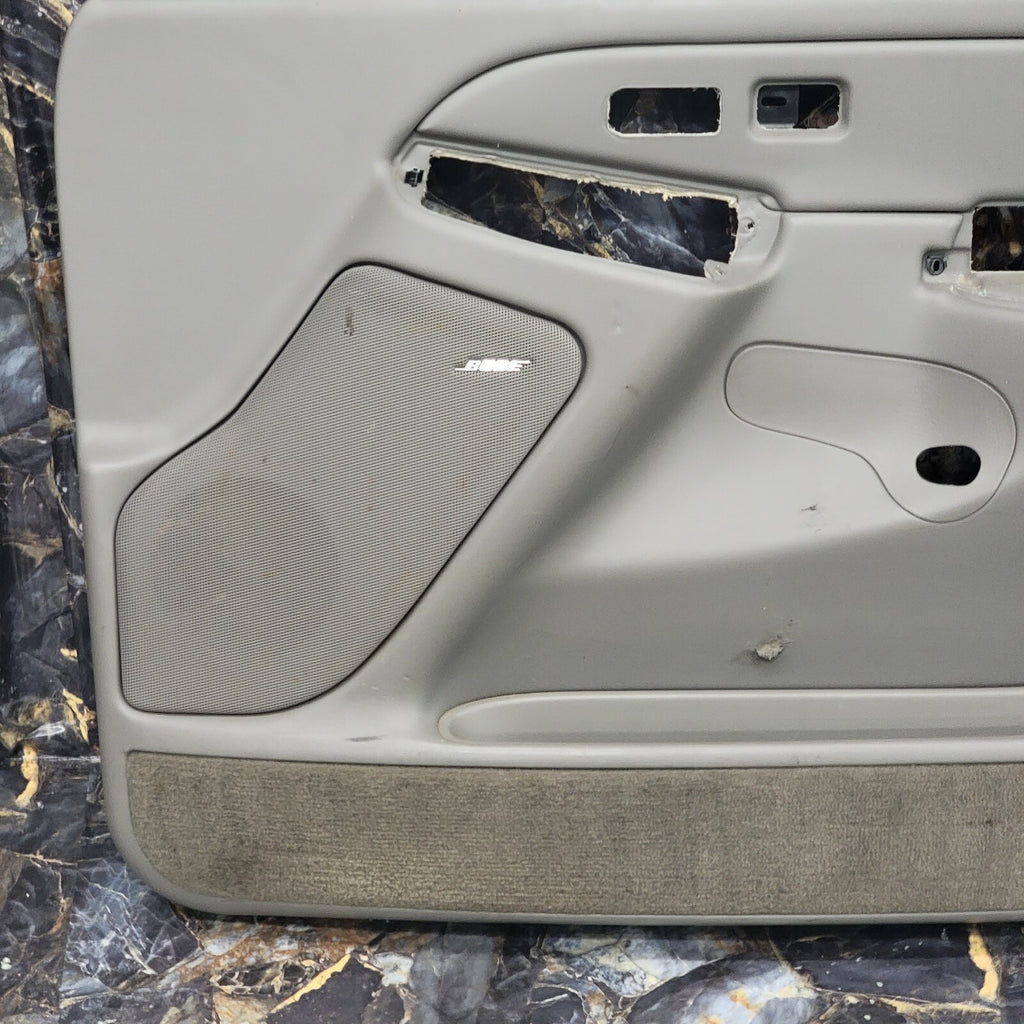 🔥03-06 Silverado SIERRA Door Panel Front RIGHT Passenger/No Arm LIGHTGRAY D5