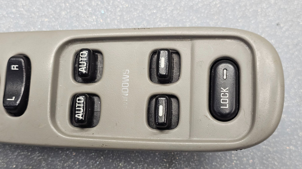 🔥00-05 Buick Lesabre Left Driver Master Power Window Switch Assembly Tan OEM