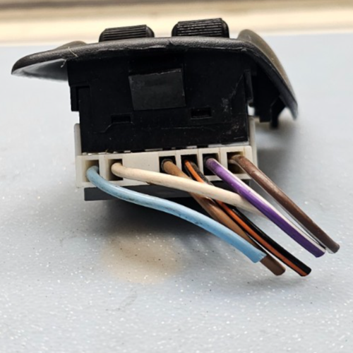 🔥98-01 Dodge RAM 1500 2500 Front Left Driver Power Window Switch BLACK WS10