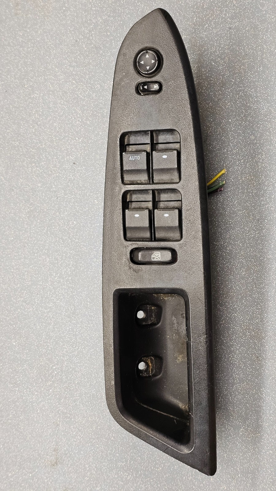 🔥09-16 CHEVY IMPALA LEFT DRIVER MASTER POWER DOOR WINDOW SWITCH BEZEL BLACK