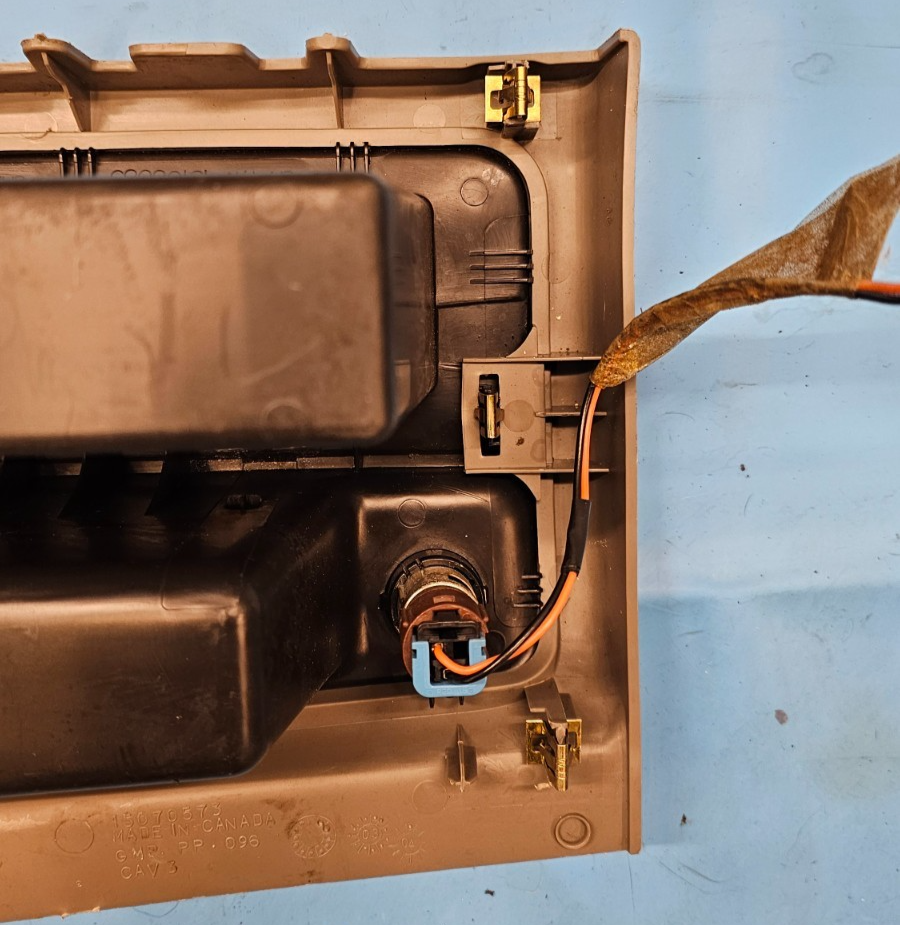 🔥03-06 CHEVY SILVERADO TAHOE GMC SIERRA CENTER CONSOLE STORAGE CUBBY TRAY TAN