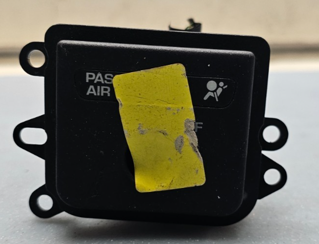 🔥05-07 Dodge Dakota Durango Right Passenger Bag Deactivation Switch Black OEM