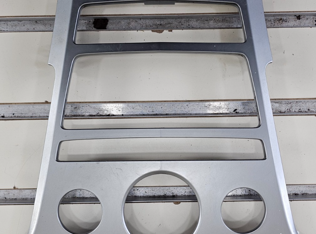 🔥2008-2013 Cadillac CTS Radio Control Panel trim bezel gray B44