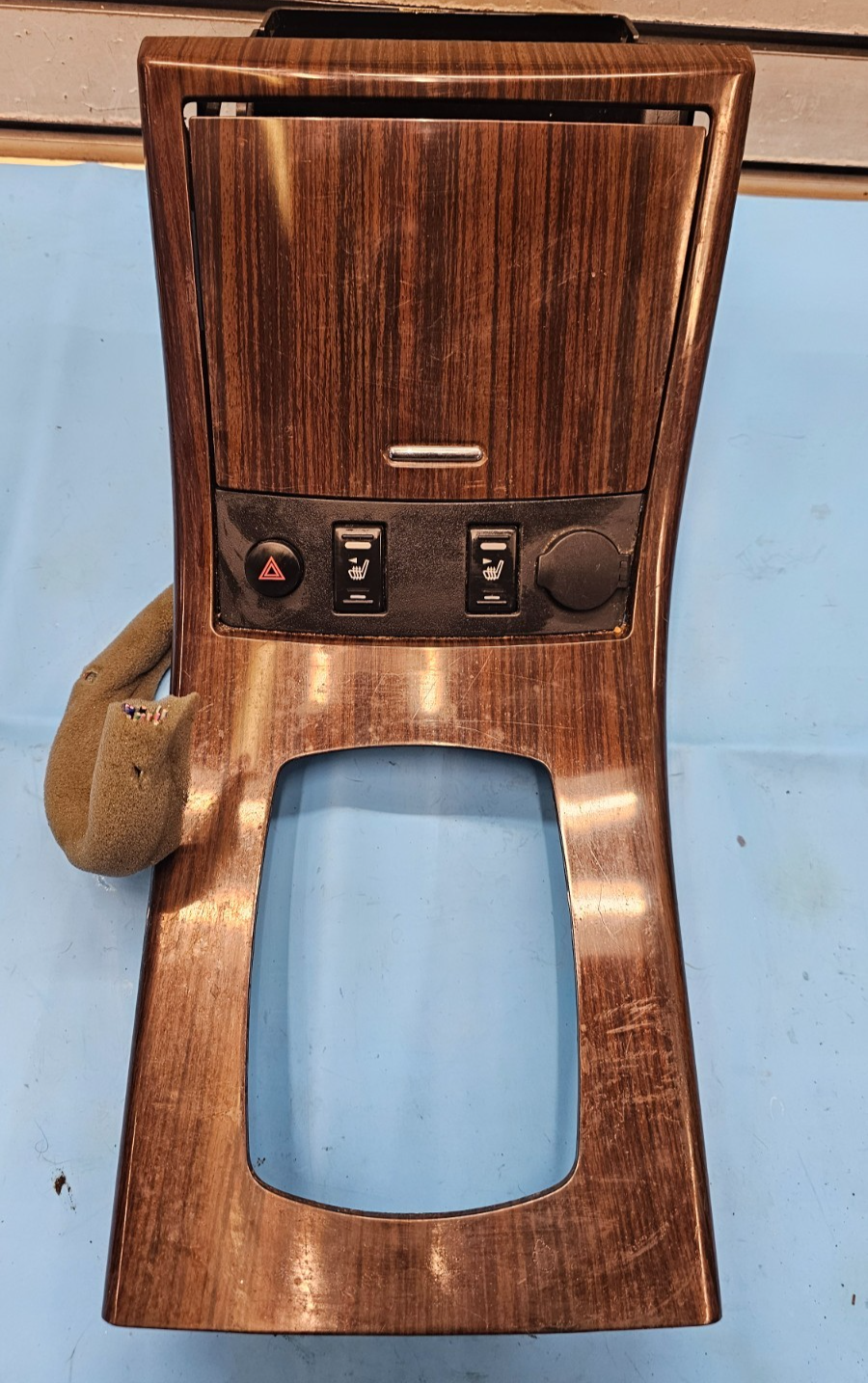 🔥04-06 Nissan Altima OEM Center Console Automatic Gear Shifter Shift Bezel Wood