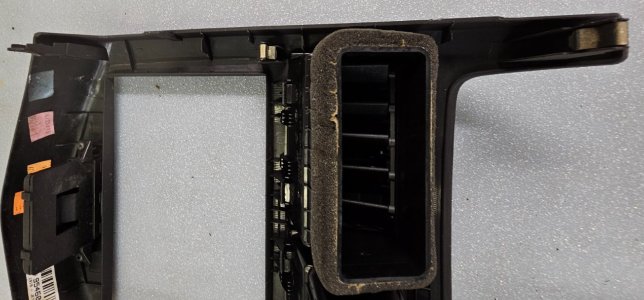 🔥14-16 Chevy Sonic Center Dash FM Radio Stereo Display Bezel Trim Panel Black