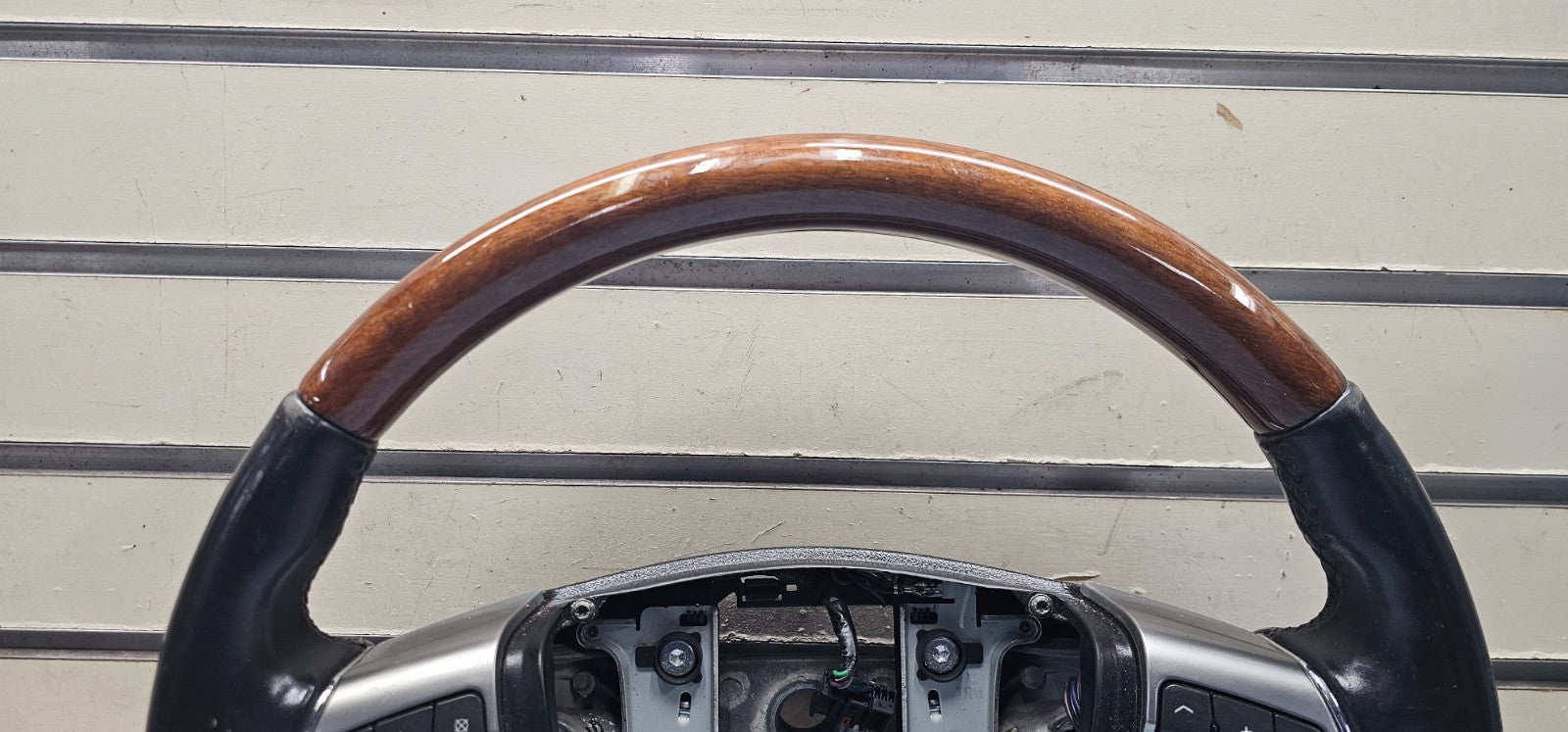 🔥2010 Cadillac SRX Driver Steering Wheel w/Audio Cruise Control OEM BLACK/WOOD
