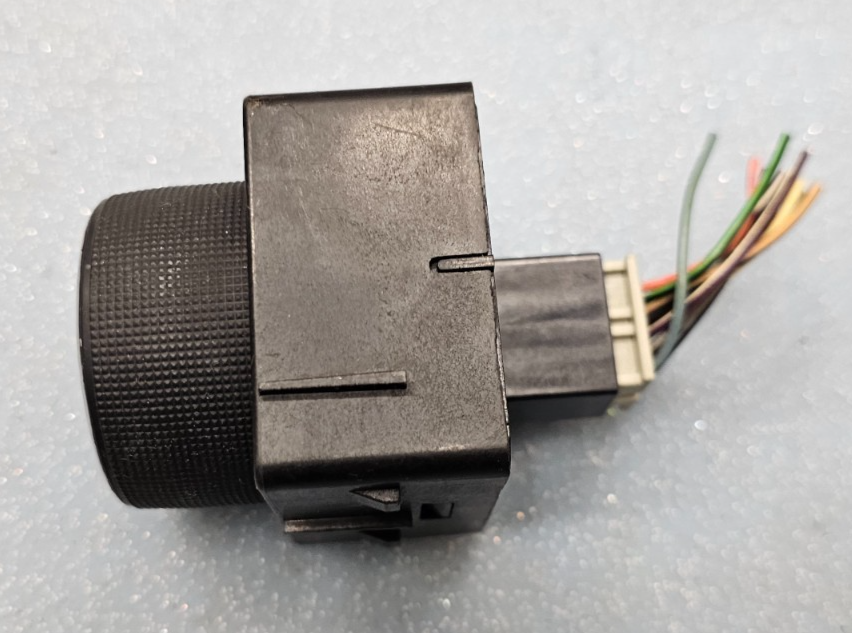 🔥07-14 Silverado Sierra Headlight Head Lamp Transfer Case Control Switch Black
