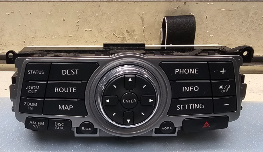 🔥08-13 Infiniti G37 EX35 G35 Dash AM FM Radio Stereo Navigation Panel Black