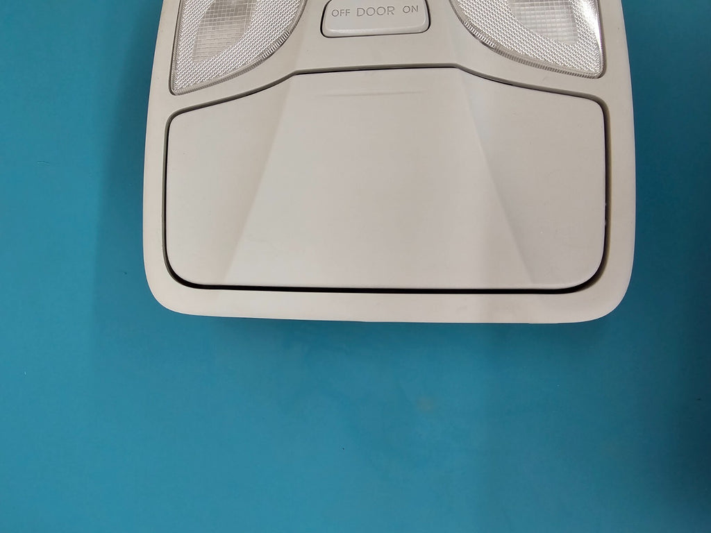 11-14 HYUNDAI SONATA OVERHEAD CONSOLE DOME LIGHT STORAGE SUNROOF STORAGE LT GRAY