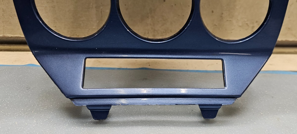 🔥07-09 Dodge CALIBER Dash Radio Center BEZEL Climate Dash Trim Vents BLUE