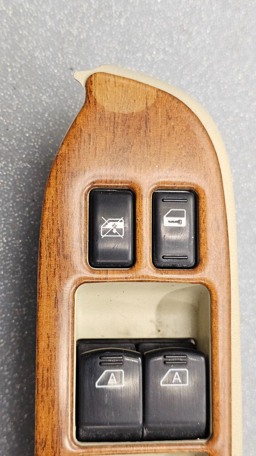 🔥05-07 Infiniti G35 Left Driver Master Door Power Window Switch Assembly Wood