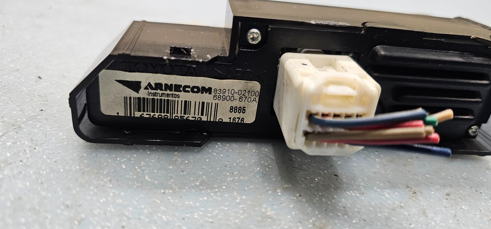 🔥2003-2008 Toyota Matrix Rebuilt Digital Dash Clock OEM