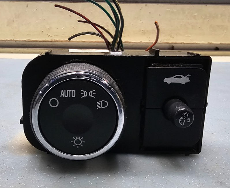 🔥06-12 CHEVROLET IMPALA DASH HEADLIGHT DIMMER TRUNK CONTROL SWITCH OEM