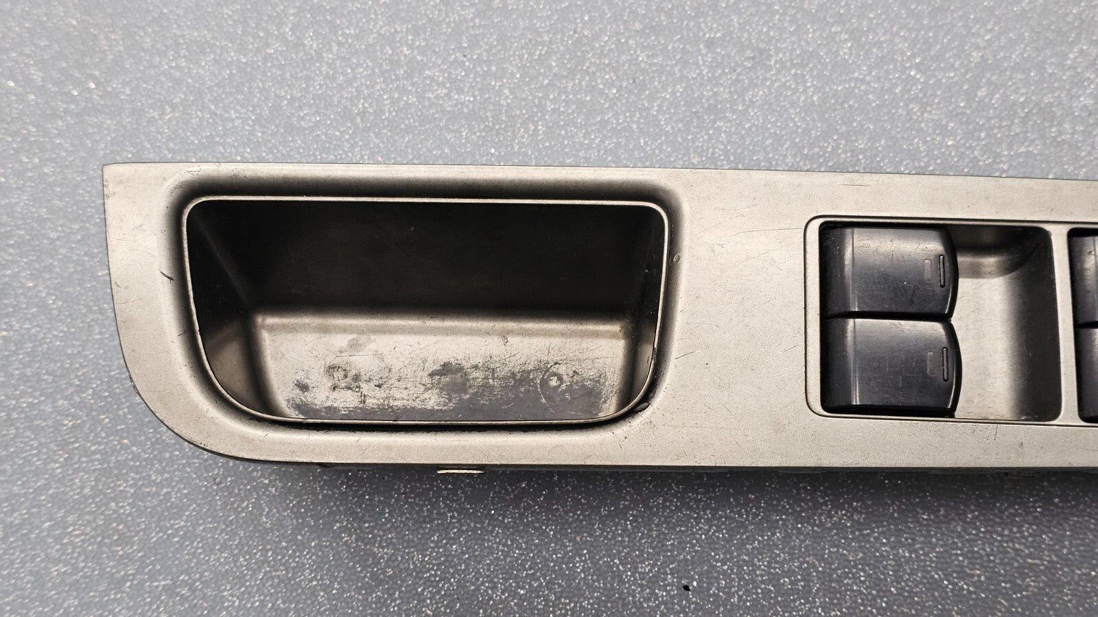🔥07-10 Versa Front Left Driver Master Door Window Switch Lock Control SILVER