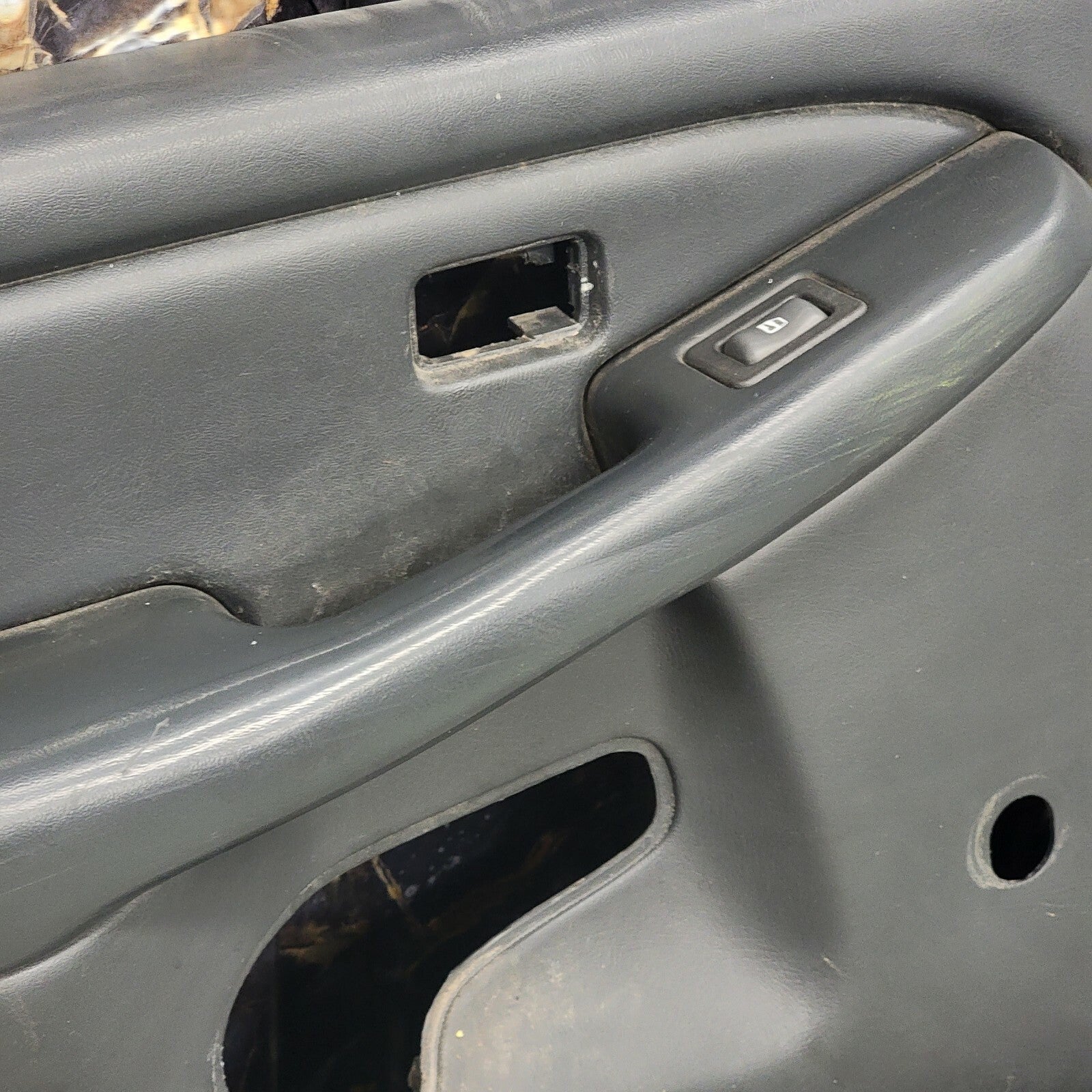 99-06 Silverado SIERRA Door Trim Panel Front LEFT-RIGHT Set Dark GRAY manual D3