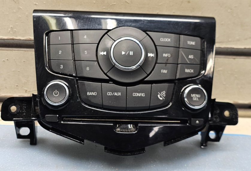 🔥11-16 Chevy Cruze Dash Front Center AN FM Radio Stereo Control Panel Black