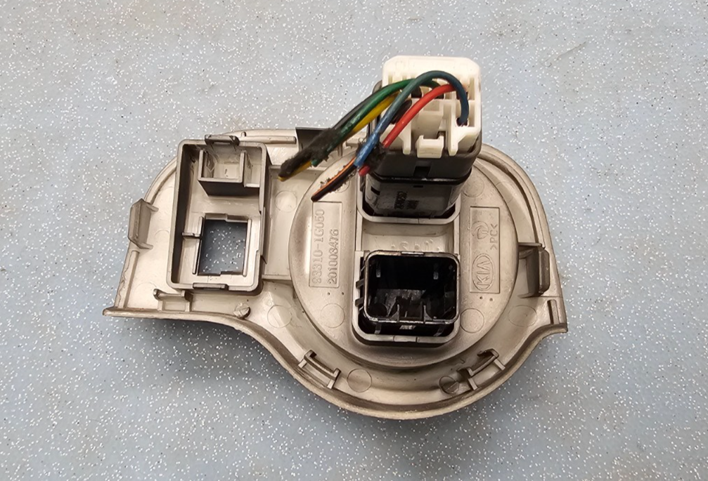 🔥05-11 Kia Rio Headlight Headlamp Adjuster Rear Fog light switch Assembly Black