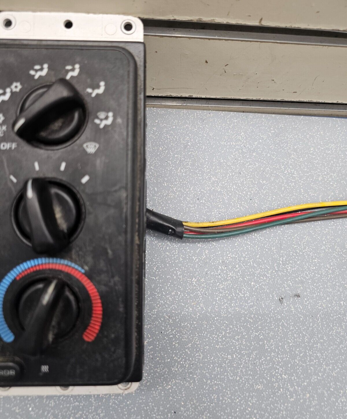 98-01 Dodge RAM Dash AC Heater CLIMATE Temperature Control Conditioner Assembly