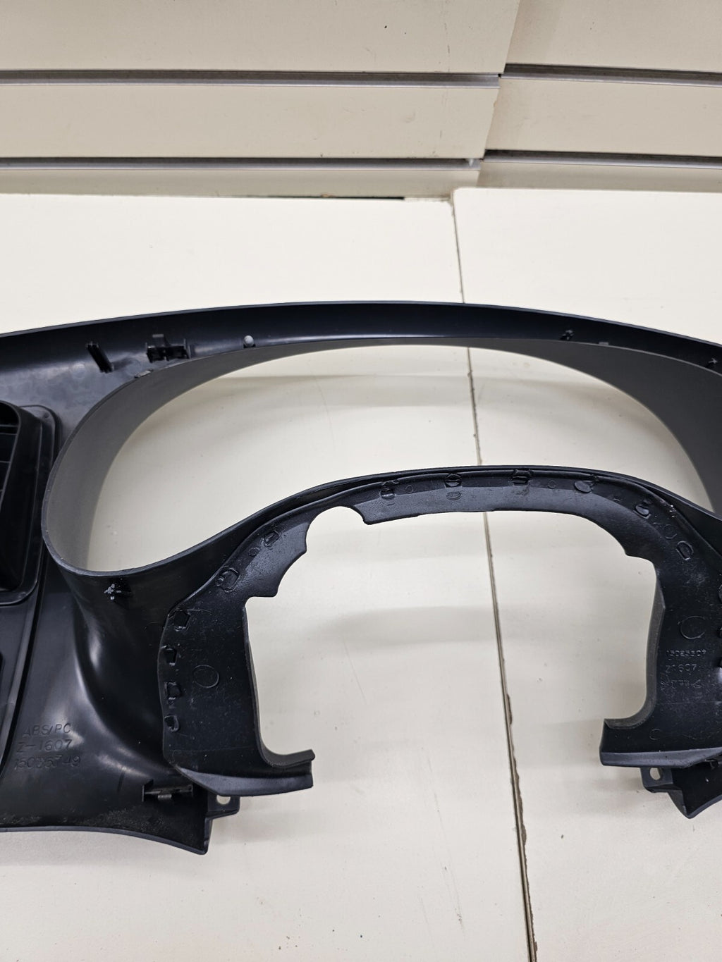 🔥96-02 Express GMC Savana Dash Instrument Cluster Speedometer Bezel Panel Black