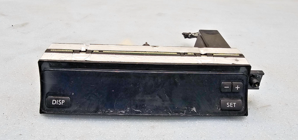 🔥07-09 SUBARU LEGACY OUTBACK DIGITAL CENTER DASH AUTO CLOCK ASSEMBLY BLACK