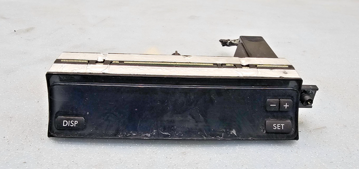 🔥07-09 SUBARU LEGACY OUTBACK DIGITAL CENTER DASH AUTO CLOCK ASSEMBLY BLACK