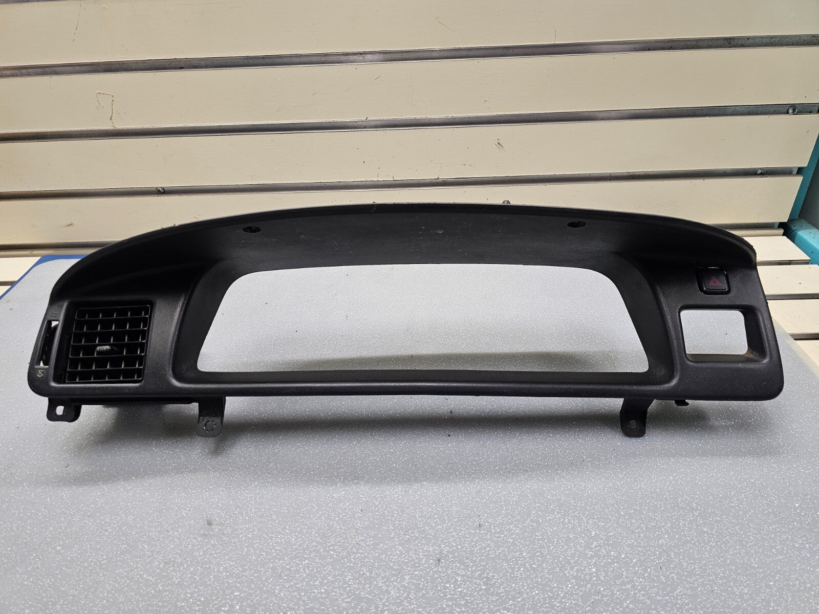 🔥93-98 Toyota T100 Front Dash Instrument Cluster Speedometer Gauge Bezel Black