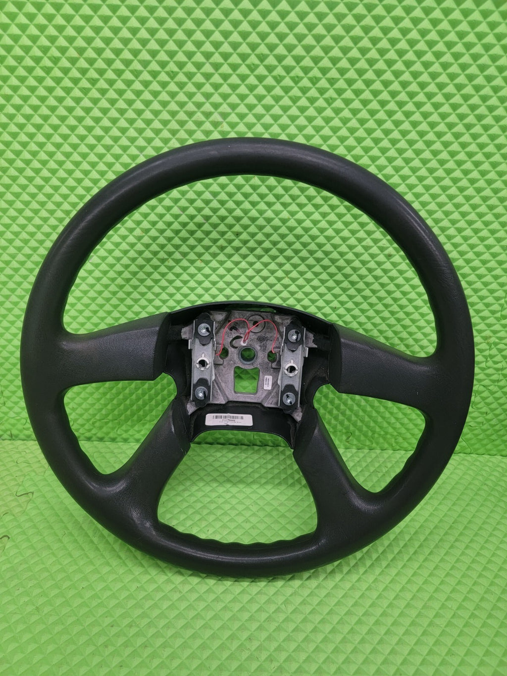 🔥03-06 SILVERADO SIERRA YUKON TAHOE SUBURBAN STEERING WHEEL LEATHER BLACK