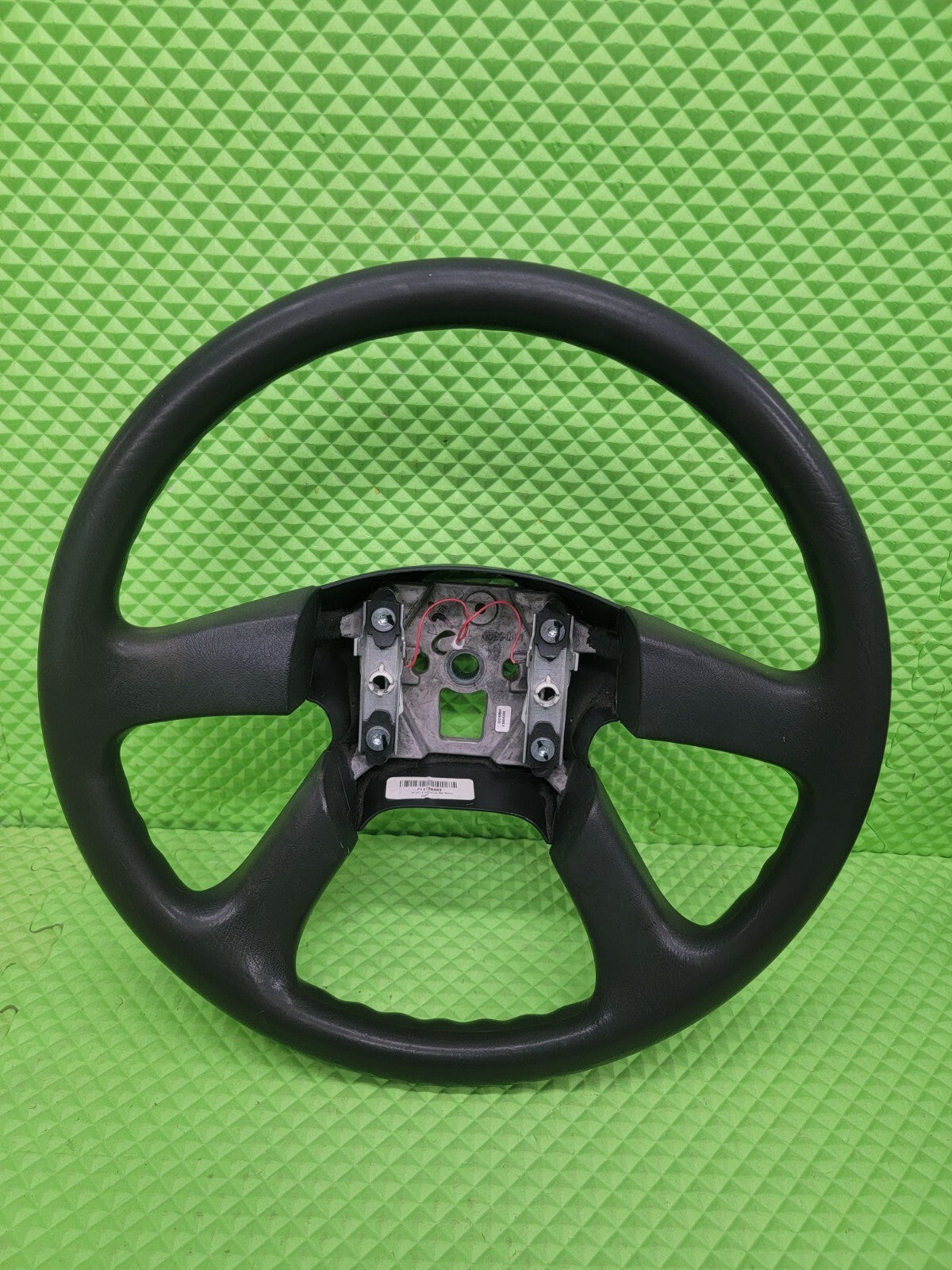 🔥03-06 SILVERADO SIERRA YUKON TAHOE SUBURBAN STEERING WHEEL LEATHER BLACK