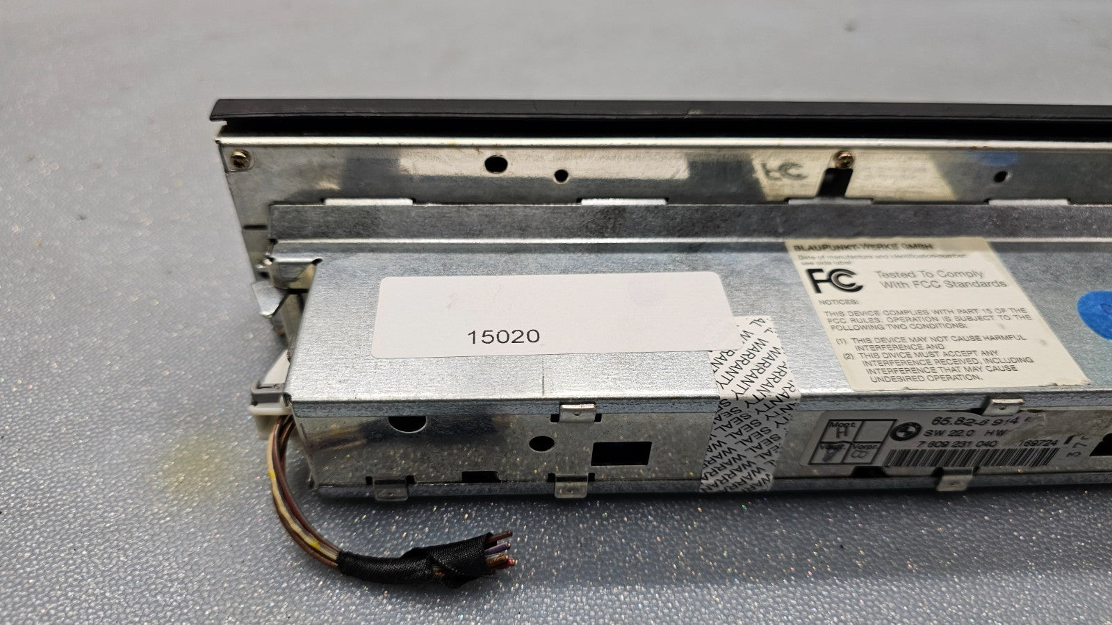 🔥97-03 BMW E39 5-Series On Board Radio Info Multi Display Black
