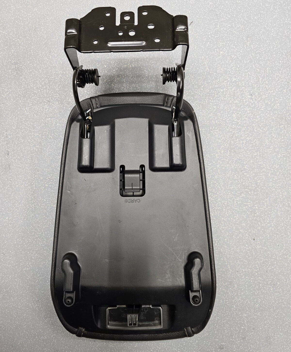 🔥13-16 Ford Fusion Front Center Console Lid Armrest Leather Cover Top Pad Black