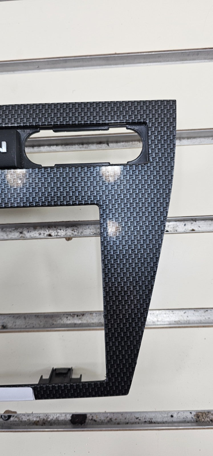 🔥06-09 Fusion Milan Center Dash Trim Panel FM Radio Stereo Bezel Carbon Fiber