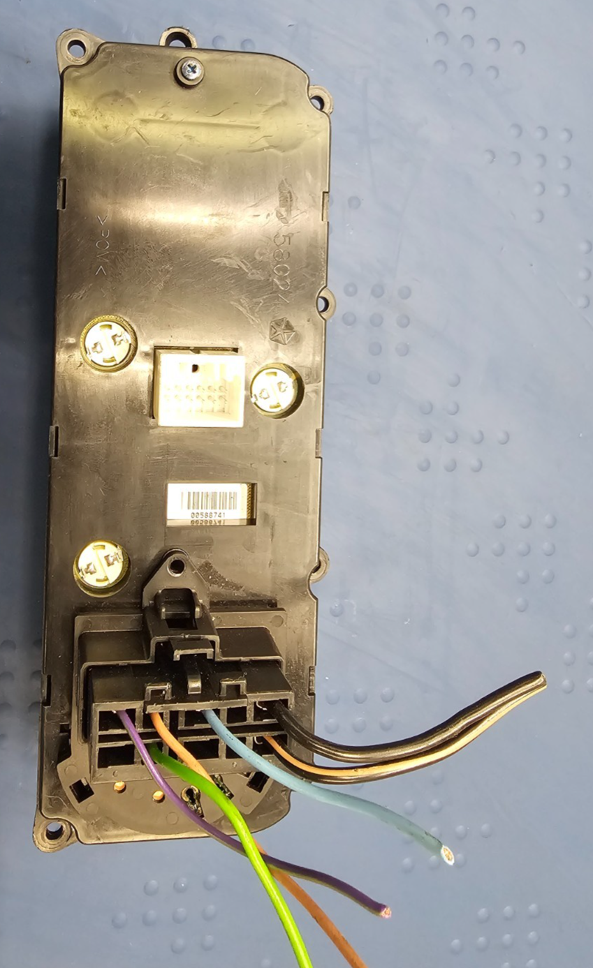 🔥98-04 Interpid Concorde Dash Climate Control AC Heater Temperature HVAC Panel