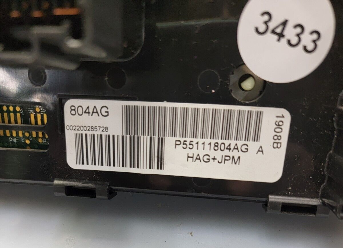 🔥08-10 Dodge Grand Caravan Town & Country Climate Control Rear A/C Heater Dash