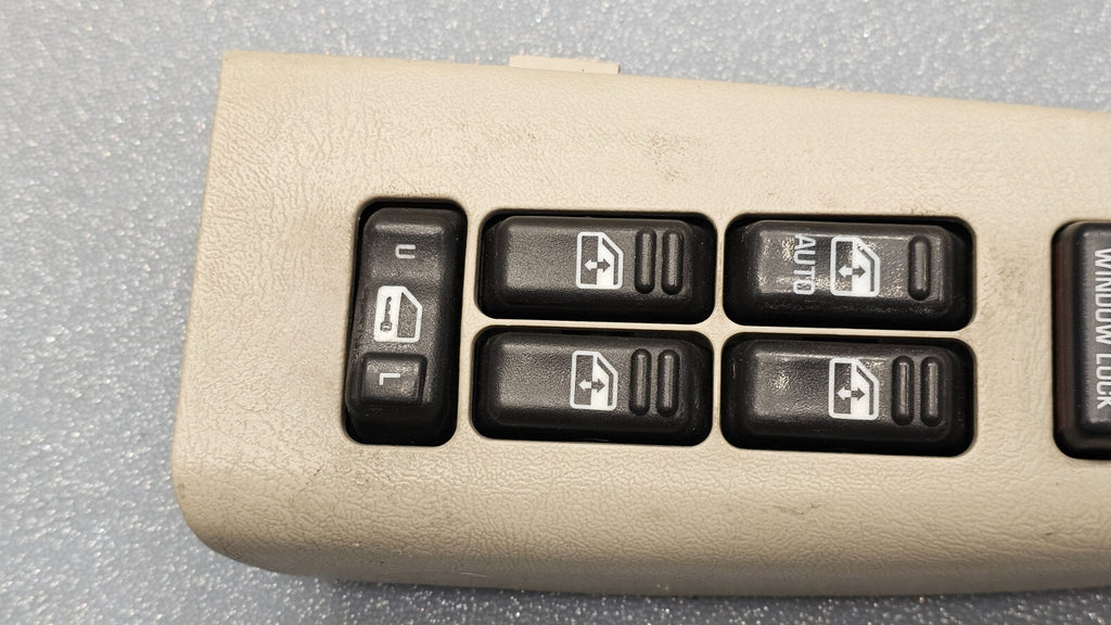 🔥99-02 Silverado SIERRA 4 Door Left DRIVER Master Power Window Switch Tan WS4