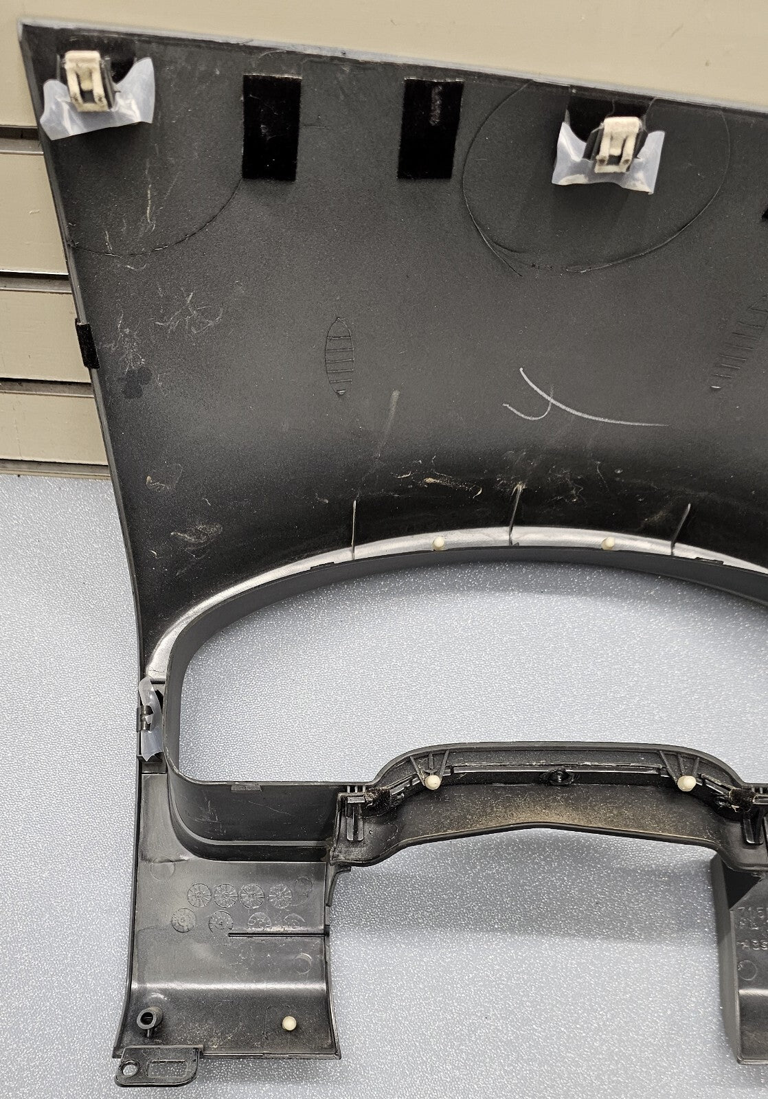 🔥04-08 Ford F-150 Dash Instrument CLUSTER Bezel Speedometer Gauge Trim GRAY C14