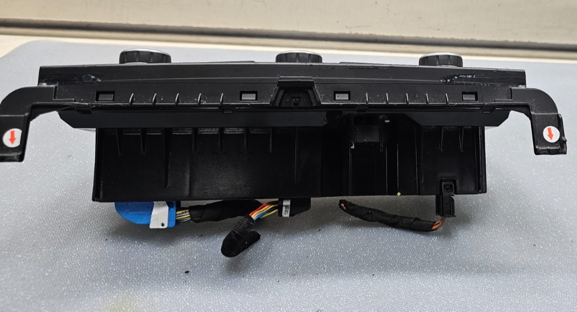 🔥04-10 BMW E60 AC HEATER CLIMATE TEMPERATURE CONTROL TRIM PANEL OEM