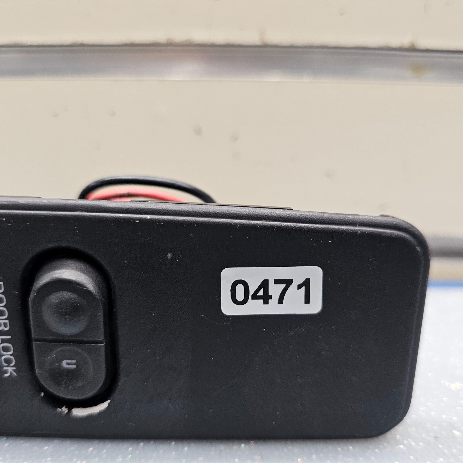 91-94 Ford Explorer Right Front Passenger Window Door Lock Switch Assembly Black