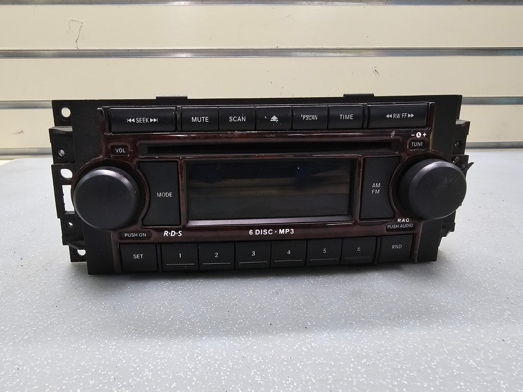 🔥04-10 Jeep Dodge Chrysler Front Dash Radio AM FM CD Aux Input OEM