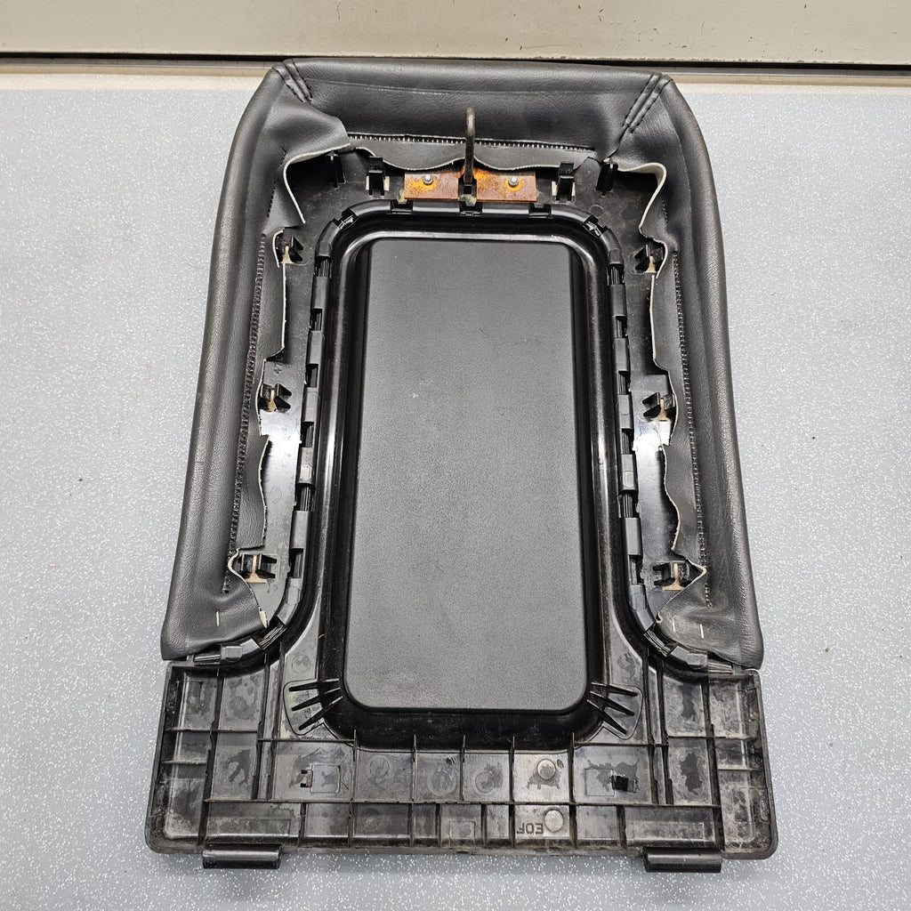 99-06 SILVERADO SIERRA Center Console JUMPSEAT Armrest Leather DK Gray/Black JS4