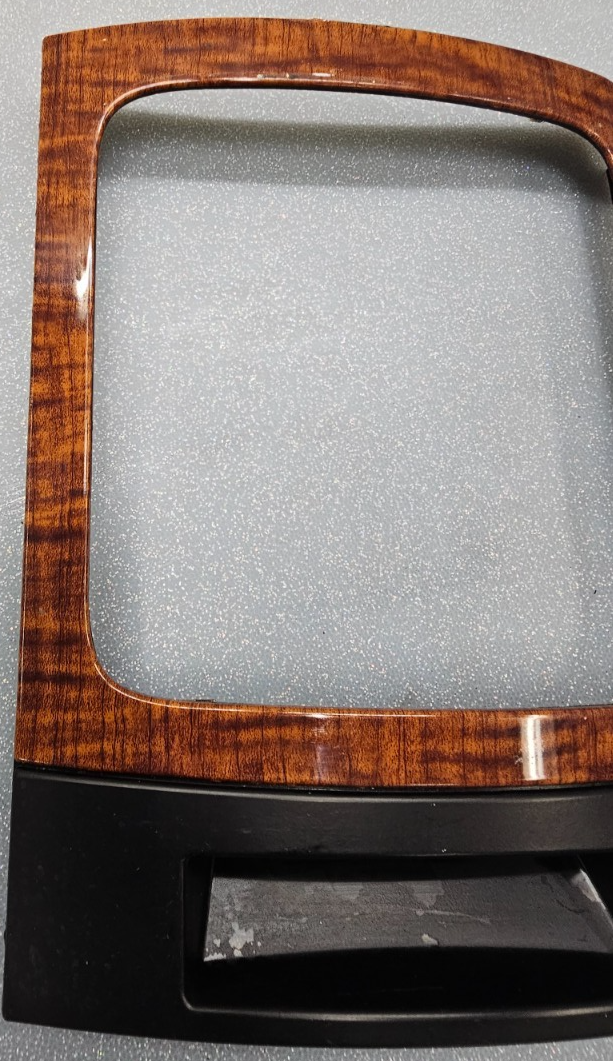 05-10 Grand Cherokee Commander Center Console Gear Shifter Indicator Bezel Wood