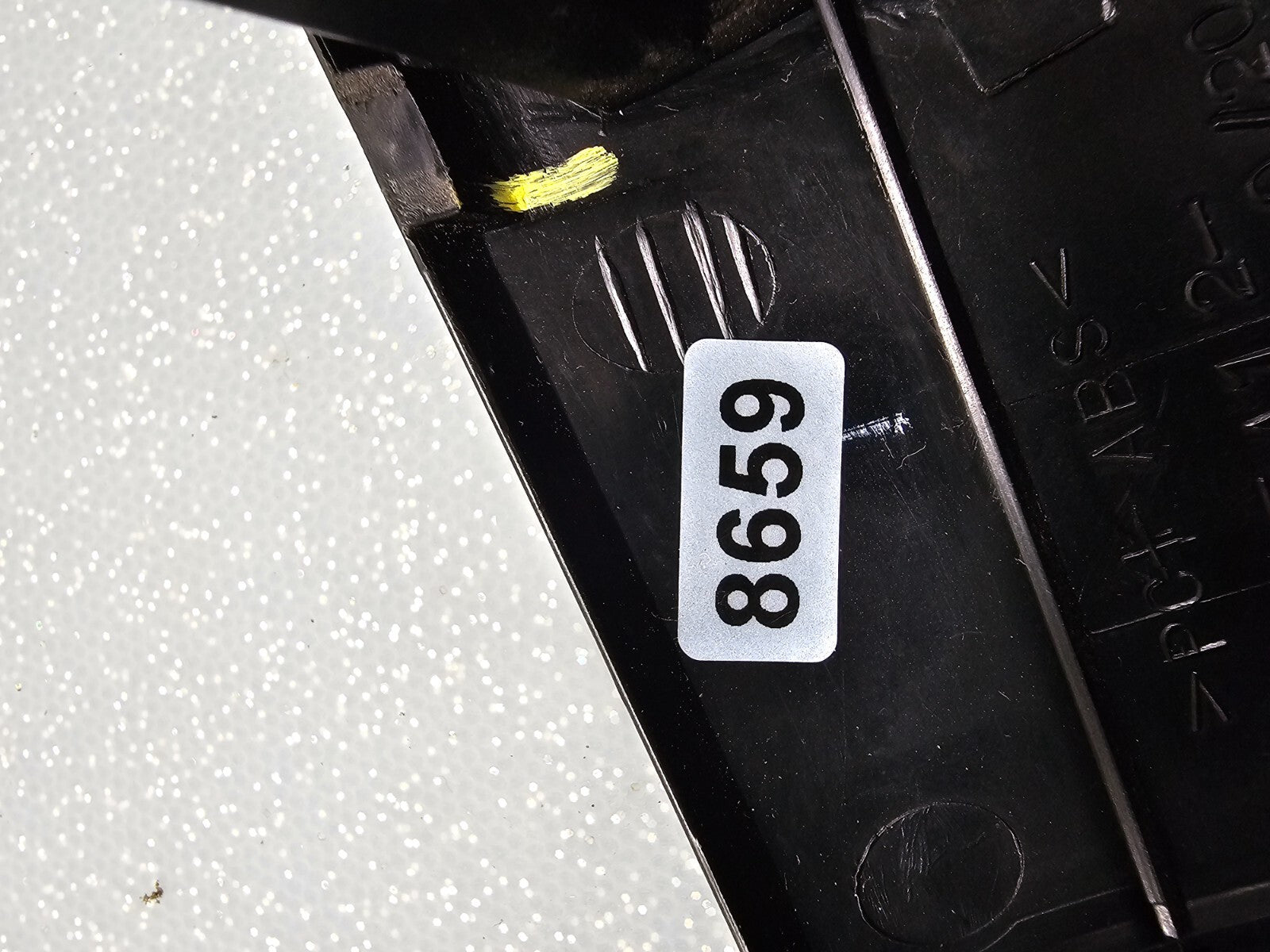 04-10 Toyota Sienna Dash Left Hazard Defrost Light Door Switch Trim Bezel Black