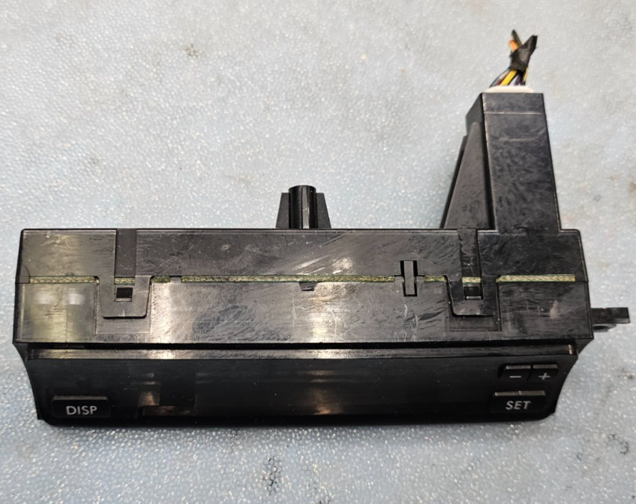 🔥07-09 SUBARU LEGACY OUTBACK DIGITAL CENTER DASH AUTO CLOCK ASSEMBLY BLACK